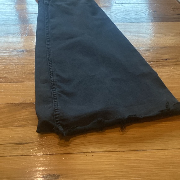 Free people black stretch big flare Jean - Picture 2 of 4